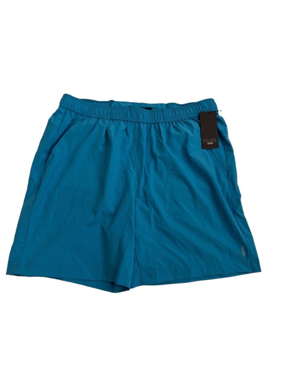 Balance Collection Athletic Shorts Men’s Blue 4 Way Stretch Large L